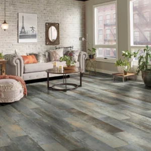 Luxury Vinyl in living room | Calvetta Brothers Mentor