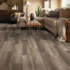 Luxury Vinyl in living room | Calvetta Brothers Mentor